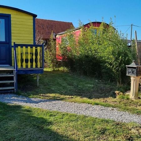 Roulotte Et Jacuzzi De Rachel Au Domaine Du Reuze Villa Winnezeele Eksteriør billede